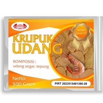 Murah Krupuk / Kerupuk Udang Tanjung Khas Sidoarjo Asli Jawa Timur 500Gr
