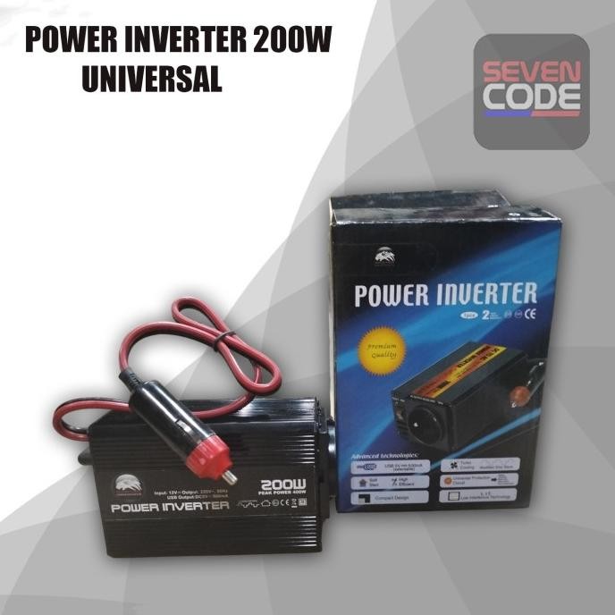 POWER INVERTER 200 WATT / INVERTER MASTER 200 WATT DC TO AC MASTER 2904T