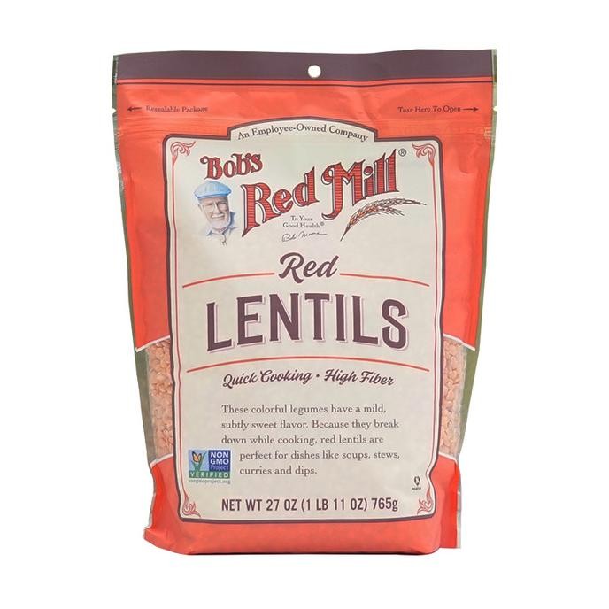 

Promo Bob'S Red Mill Red Lentils Organik 765 Gr