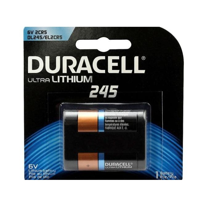 Baterai Duracell 2CR5 Ultra Lithium 6V / DL245 / EL 245