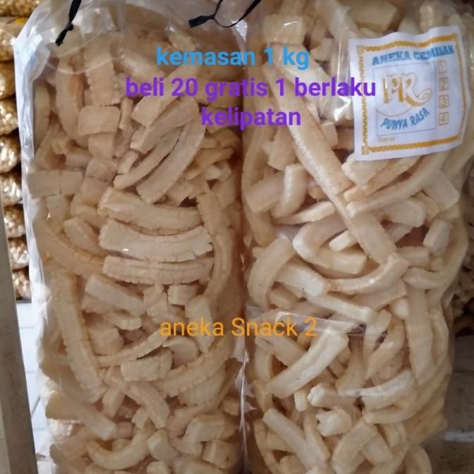 

Murah Kerupuk Rambak/Kerupuk Dorokdok 1Kg