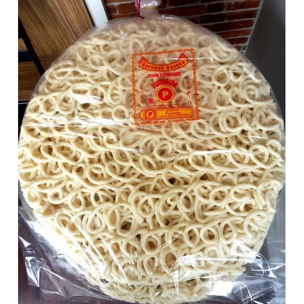 

Promo Kerupuk Bangka Purnama Keriting Raksasa Isi 2 - Diamater 60 Cm