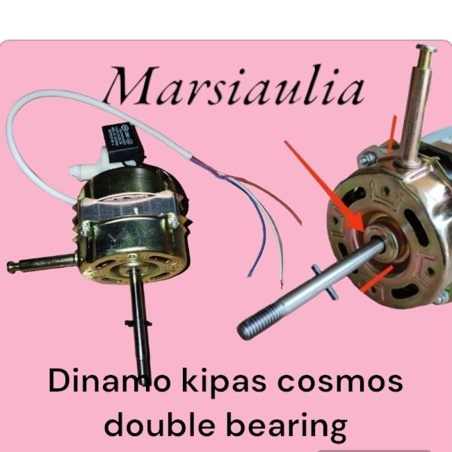 Dinamo kipas cosmos double bearing