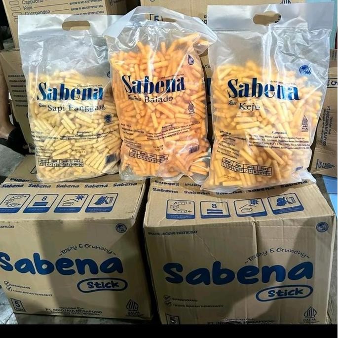 

Murah Sabena Stick 1 Karton Isi 5 Pack Bisa Mix Rasa Uk 370G - Nail Snack Food