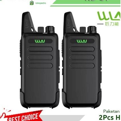 Ht Walie Talie Wln Dc1 Ii 2 Unit Warna Hitam