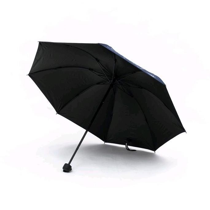 Payung Lipat Karakter Banana Milk Korea ANTI UV Lapis Dalam Hitam Kualitas import