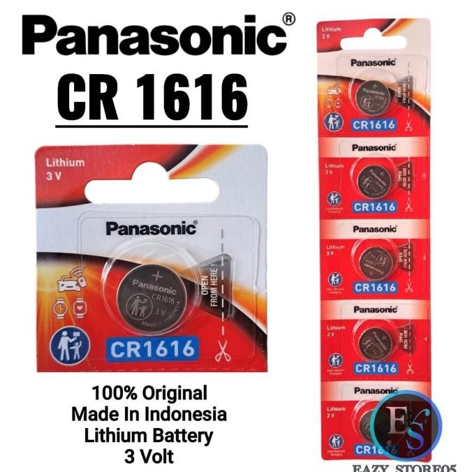 Baterai Panasonic CR1616 Original Lithium Battery 3V / Batrai CR1616 Original Panasonic
