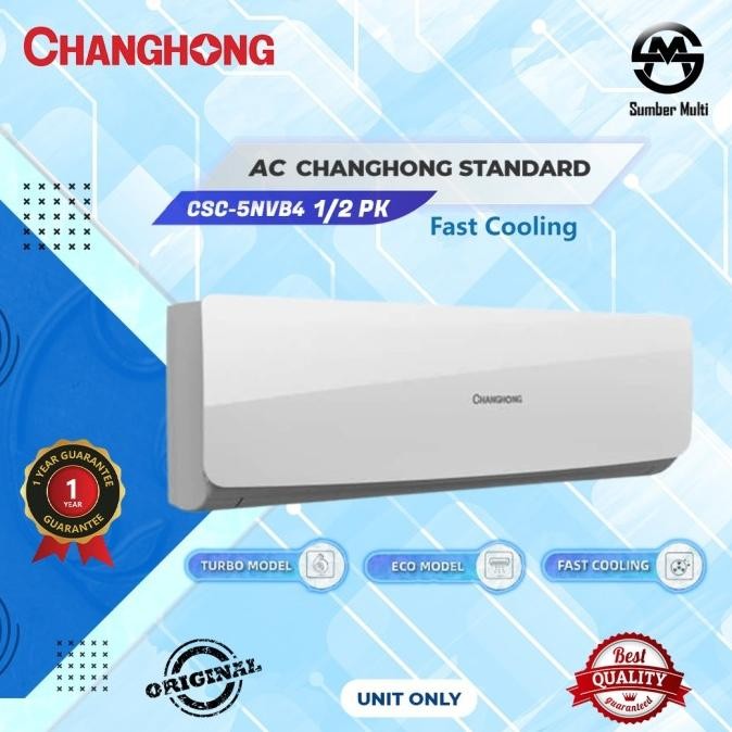 Promo Ac Changhong 1/2 Pk Csc 05 Nvb Termurah