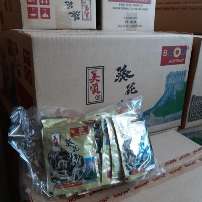 

Grosir Kuaci Bunga Matahari Bison Harga 1 Dus Isi 200 Pcs