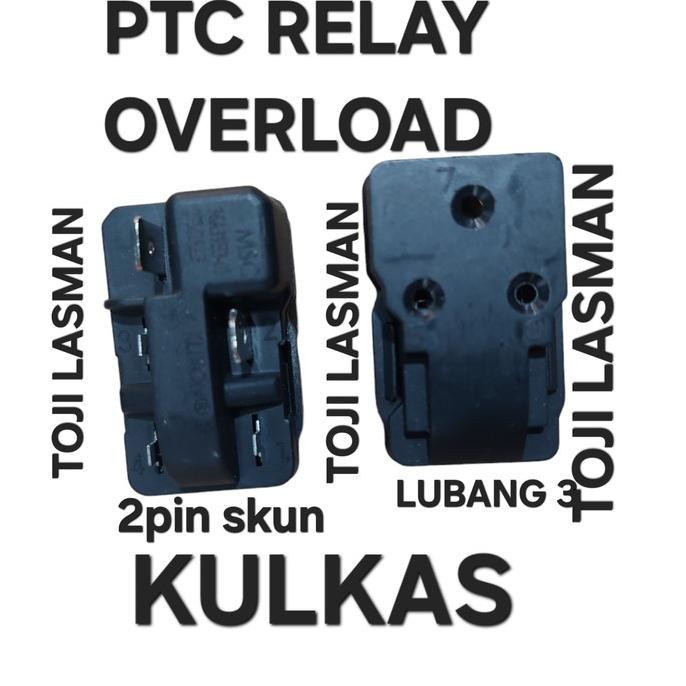 Update ptc relay relai kompresor kulkas showcase 100% original ori polytron tojil4 Segera Beli