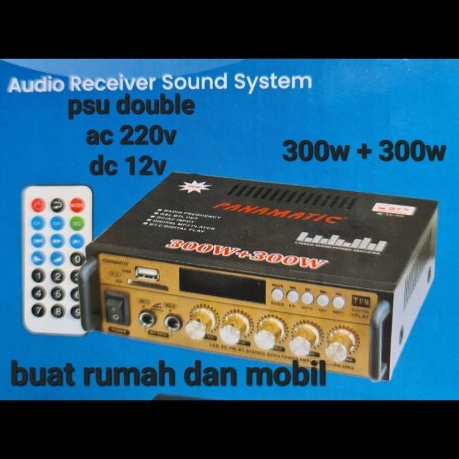 Baru amplifier ampli audio 12v dc 12 v volt mobil motor aki accu dms 570 tojil4 Diminati Banget