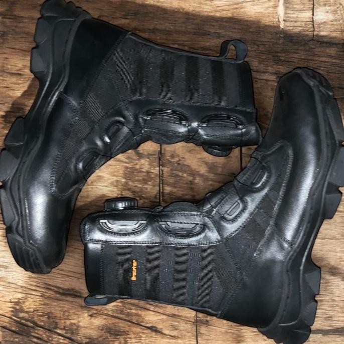 SEPATU PDL BROTHER TALI PUTAR KULIT KILAP dan doff ASLI MODEL SARANG TAWON DINAS TNI POLRI SECURITY