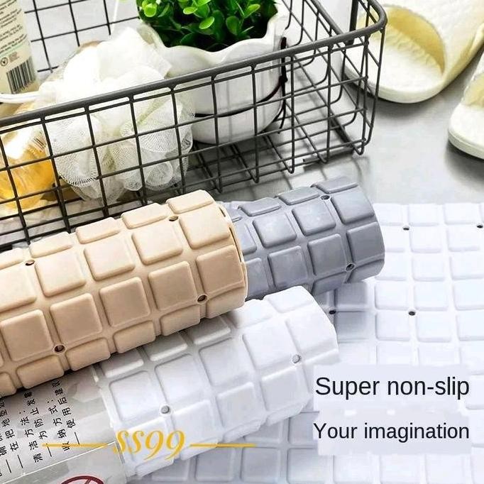 SUDOKU Shower Bathroom Mat Keset Kamar Mandi PVC Anti Slip Suction Cup