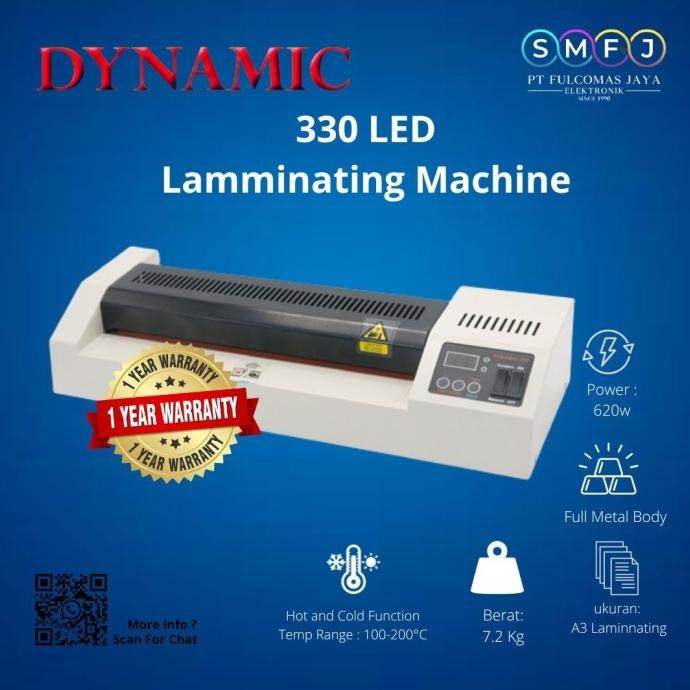Mesin Laminating DYNAMIC 330 Mesin Laminating Dynamic-330 Led