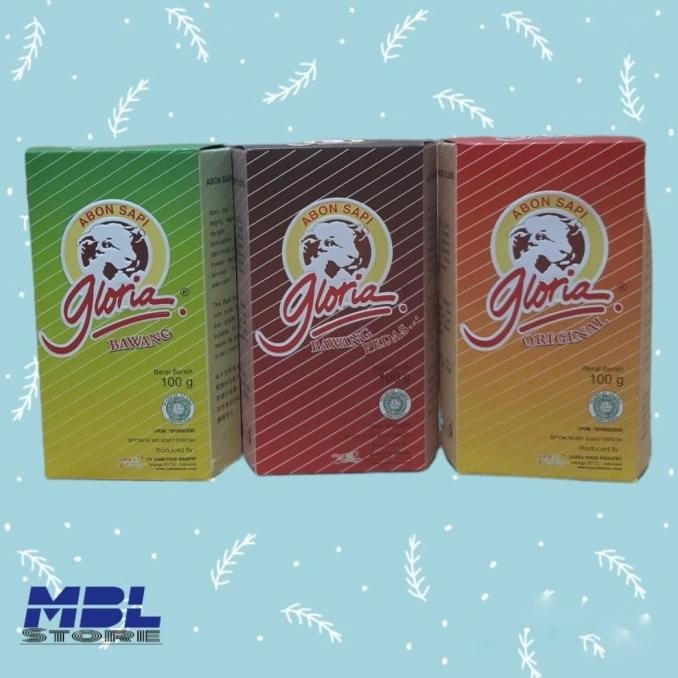 

Grosir Abon Gloria Sapi Kotak 100G