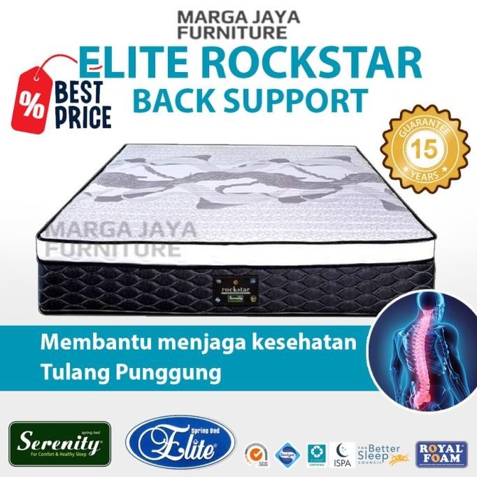 springbed kasur matras Elite serenity pillowtop 160 x 200