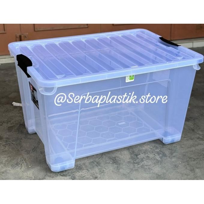 Container bening / kontainer shinpo / kotak serbaguna putih / box transparan / box transparant / con
