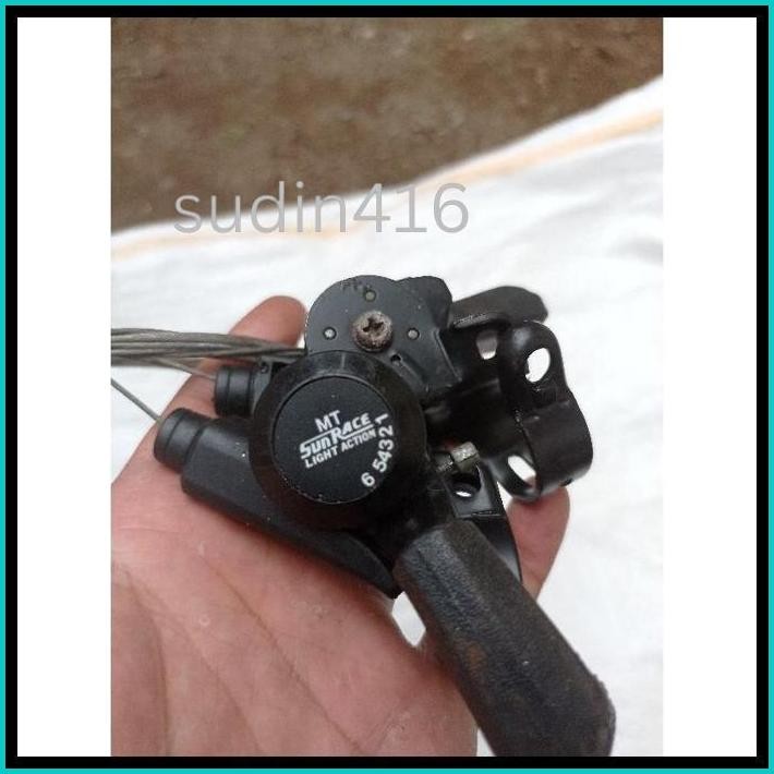 SHIFTER SEPEDAH MTB JADUL MEREK SUNRACE MODEL INDEX 6 SPEED