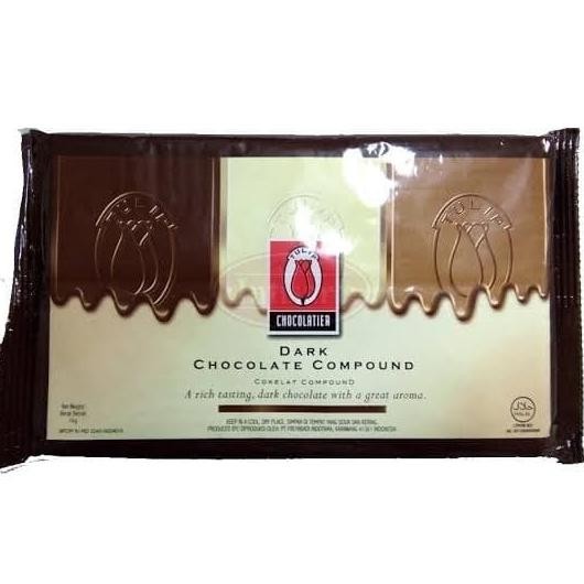 

Tulip Dark Compound Chocolate 1 kg Coklat dekorasi liquid
