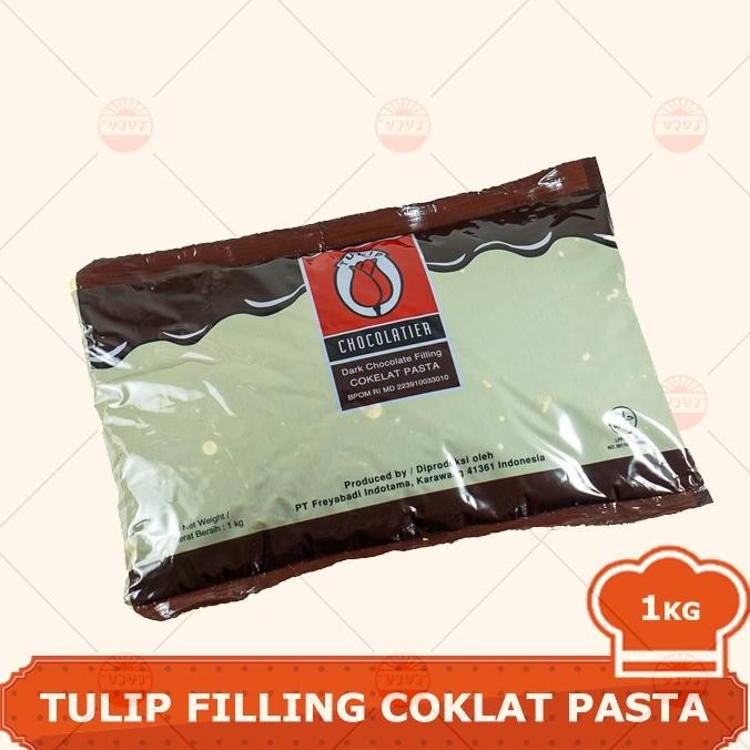 

TULIP FILLING COKLAT PASTA 1KG liquid