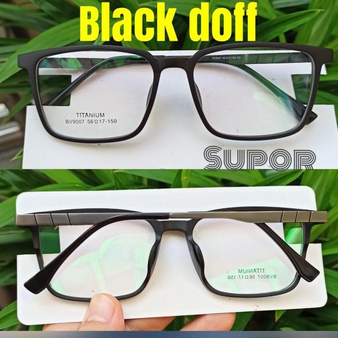 Promo Frame Kacamata Pria Lebar P20 Acetate Full Frame Wanita Minus Progresi