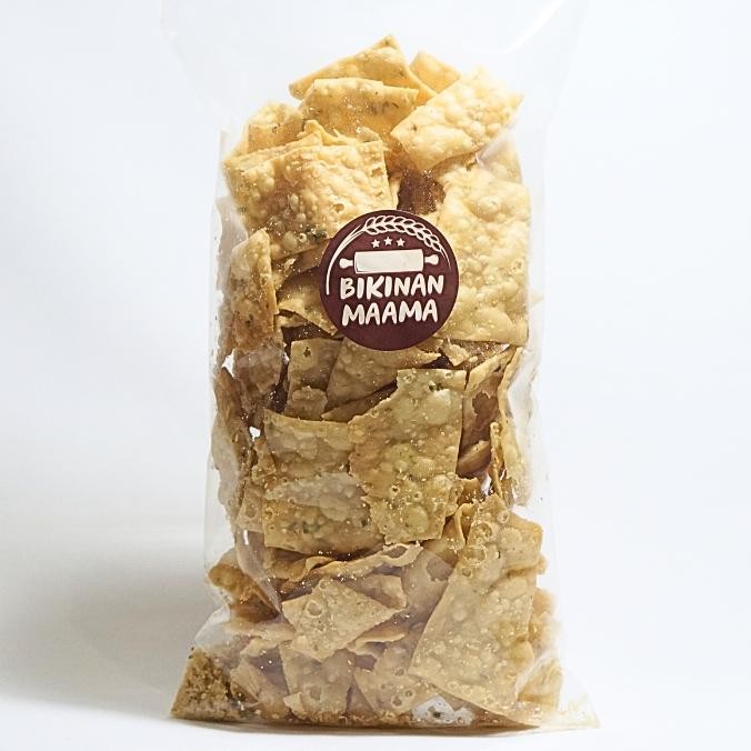 

HJ Cemilan Keripik Bawang 500gr Gurih dan Renyah Ip