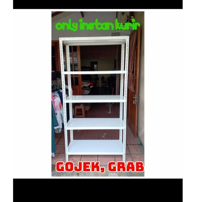 rak besi 5 susun 40x100x200