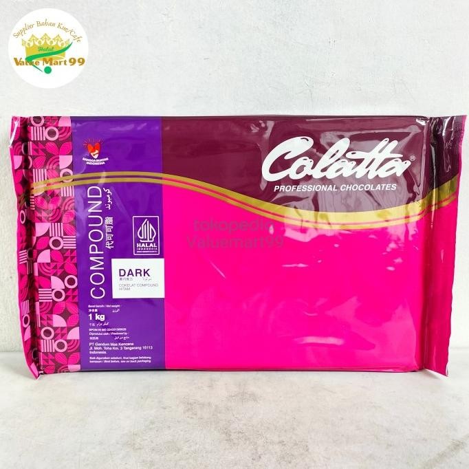 

Coklat Compound Colatta 1 kg dark dcc liquid