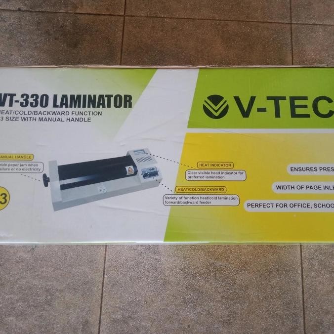mesin laminating v tec 330