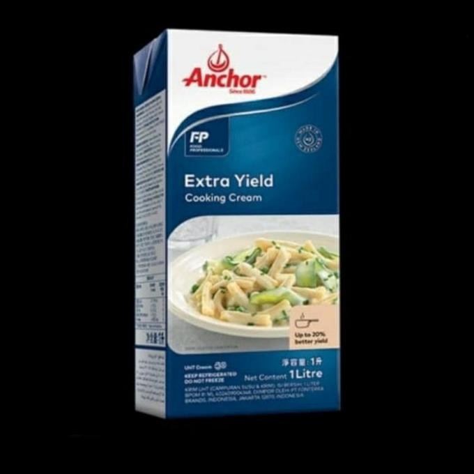 

Anchor Cooking Cream / Extra Yield (1 Liter) Terbaru