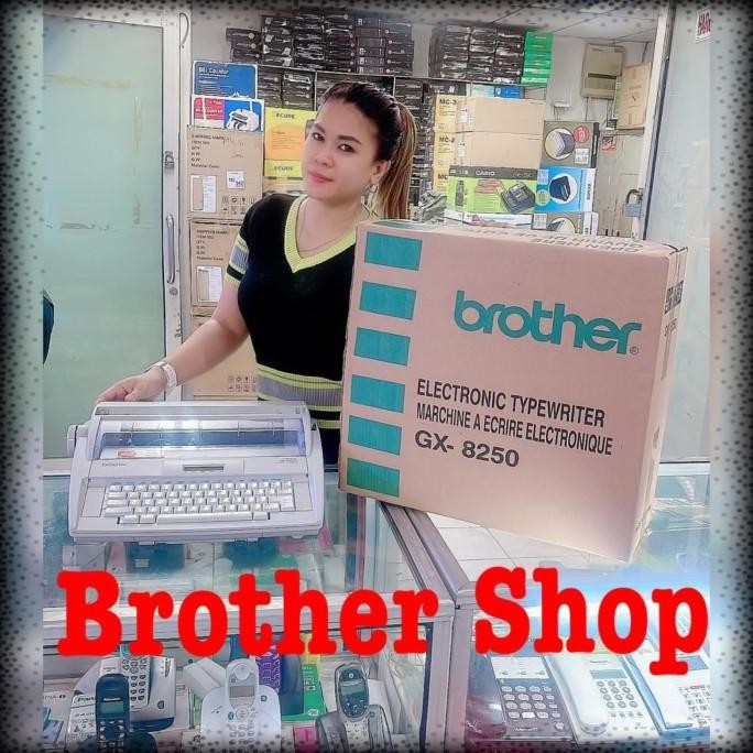 Mesin tik listrik Brother Gx 8250