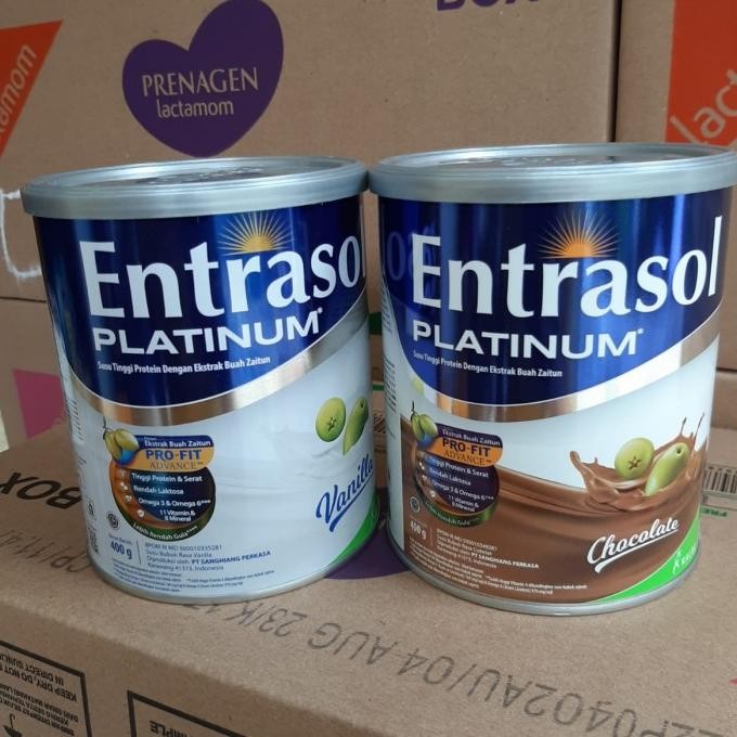 

Entrasol Platinum 400 Gr Coklat/Vanila Promo