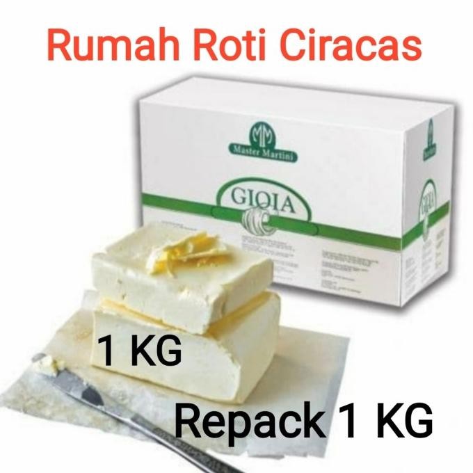 

Butter Gioia 1 Kg Margarine Unsalted Master Vegan 1000Gr Plain 1000 Gr Promo