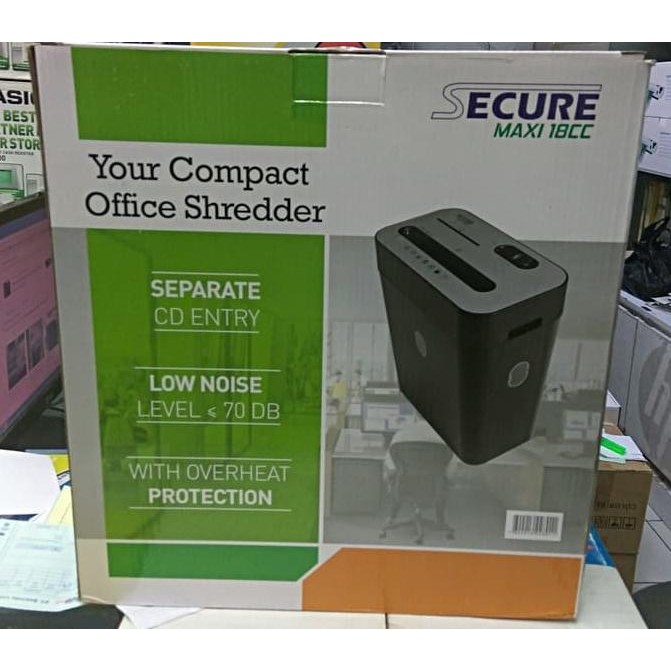 MESIN PENGHANCUR HANCUR KERTAS PAPER SHEDDER SHREDDER DOKUMEN SECURE