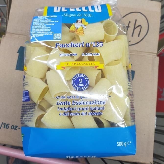

Dececco Pasta Paccheri 500Gr Co