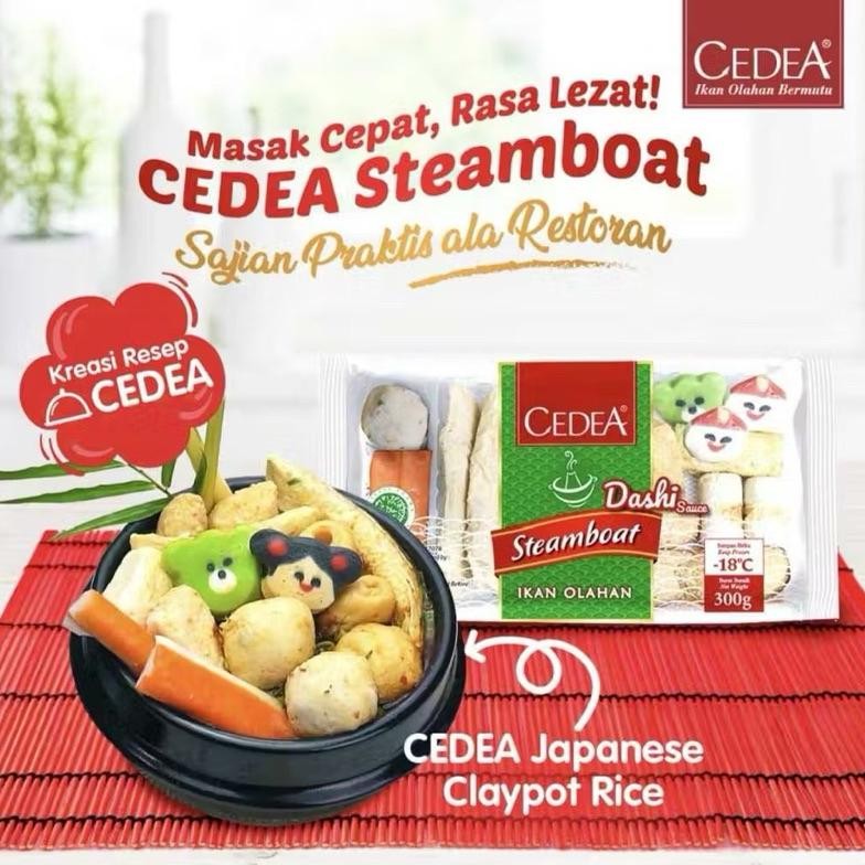 

Diskon Cedea Steamboat ( Saus Dashi (Kaldu) / Saus Tomyum ) 300 Gr Promo