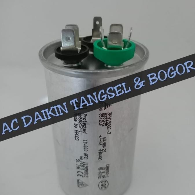 Capacitor / Kapasitor Ac Daikin 1.5Pk Ftne35Mv 35+2Uf Ori New Stok
