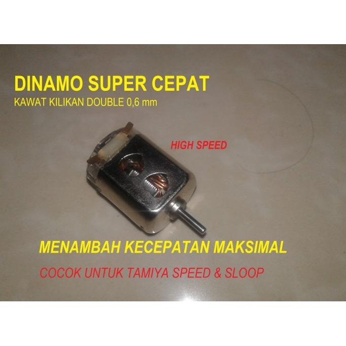 Promo DINAMO TAMIYA SUPER CEPAT HIGH KILIKAN SETAN DOBLE 0.6 NASCAR & SLOOP COD