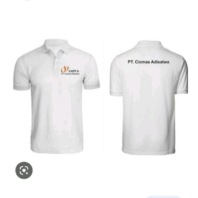 T-Shirts Polo Berkerah- Japfa-Kaos Tangan Pendek