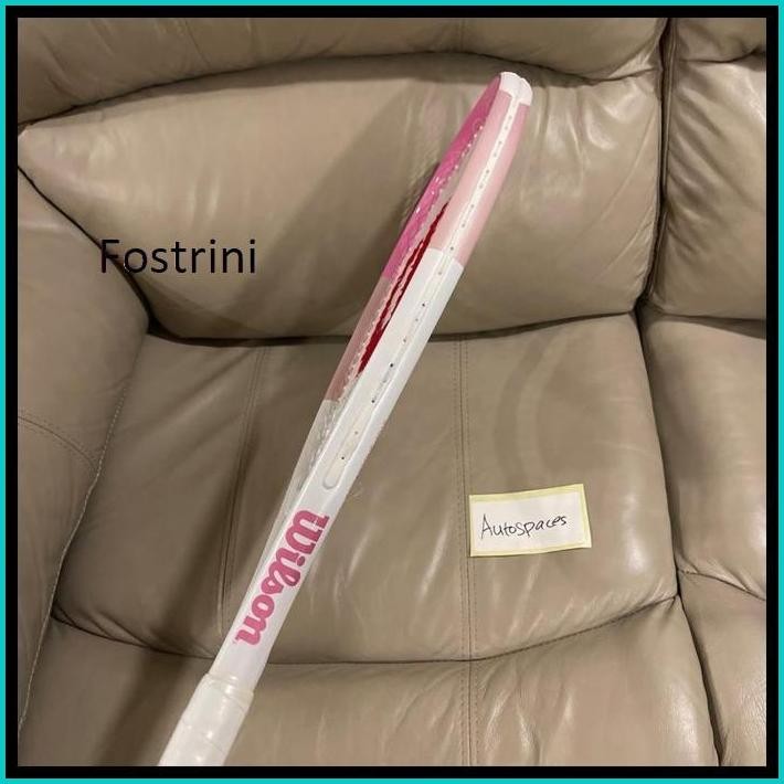 WILSON BURN WHITE PINK TENNIS RACKET ORIGINAL