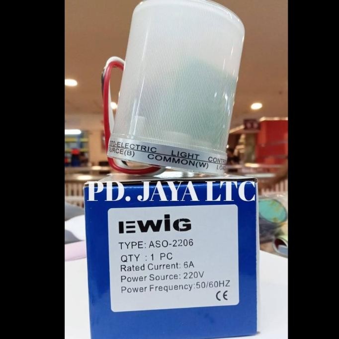 Ewig Sensor Cahaya - Photocell  Aso-2206 New Stok