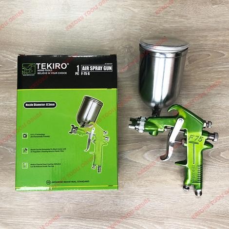 TEKIRO air spray GUN TEKIRO F75 G tabung ATAS CAT SEMPROT F 75 G  TEKIRO
