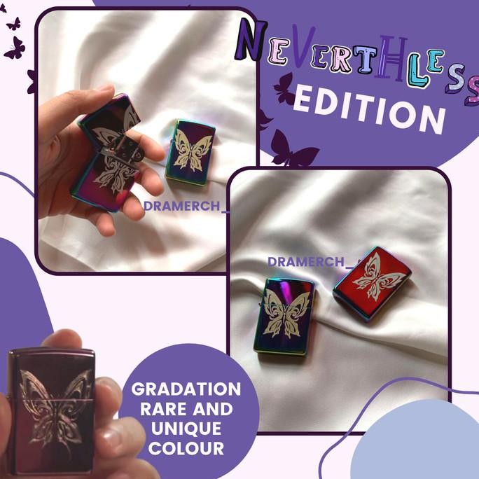 Park Eun Jae Lighter Kupu-Kupu Korek Api Ungu Songkang Nevertheless