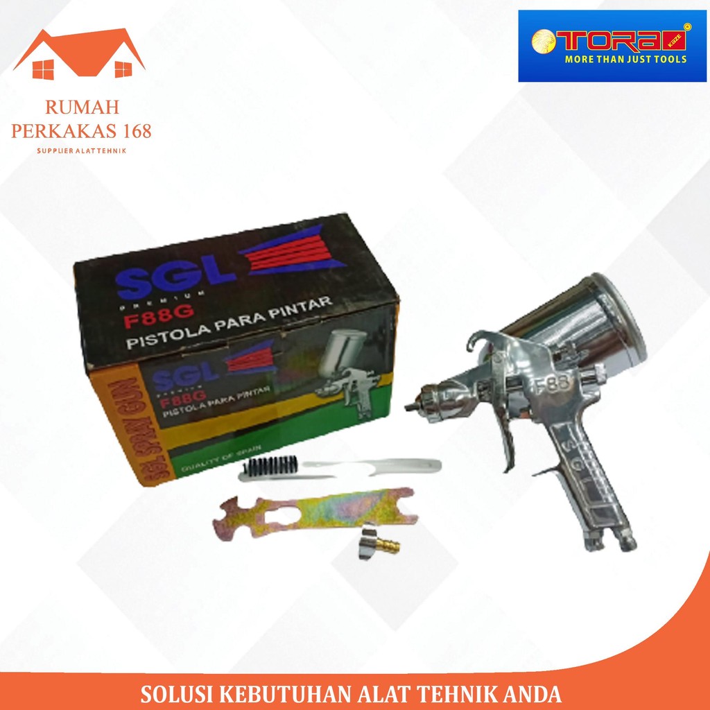 SPRAY GUN SGL F88 G1.5/AIR GUN TORA/ GUN SPRAY