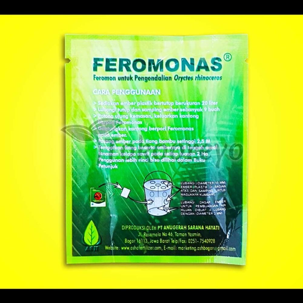 FEROMONAS PER SACHET INSEKTISIDA HAMA KUMBANG KELAPA SAWIT