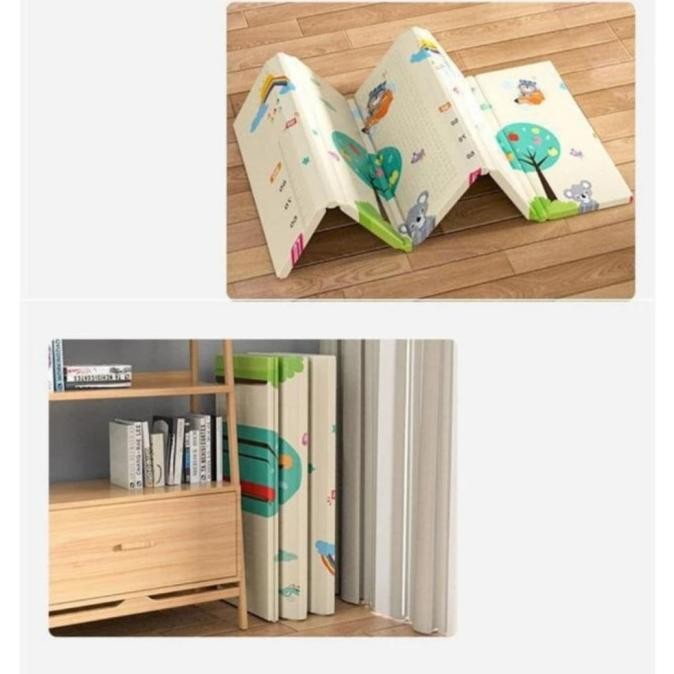 Murah PLAYMATE Anak-anak Bermain Matras Lipat Puzzle Playmate Permainan Pad Menghibur