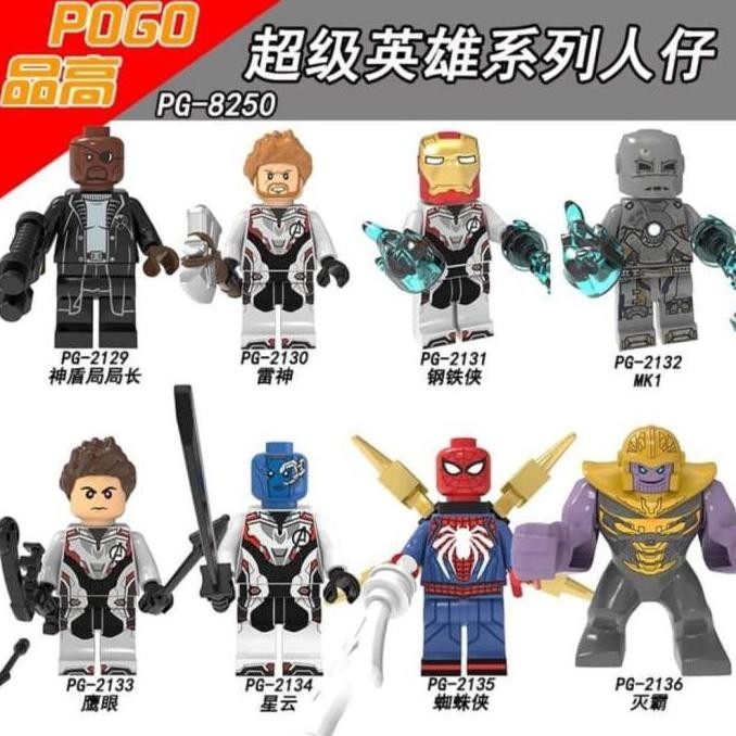 SALE NOT LEGO Avengers Endgame Mini Figure set 90% ORI Marvel Super Hero 16 | Brick (Lego)