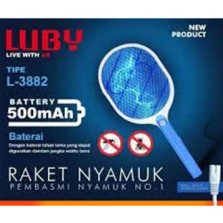 RAKET NYAMUK LUBY L-3882