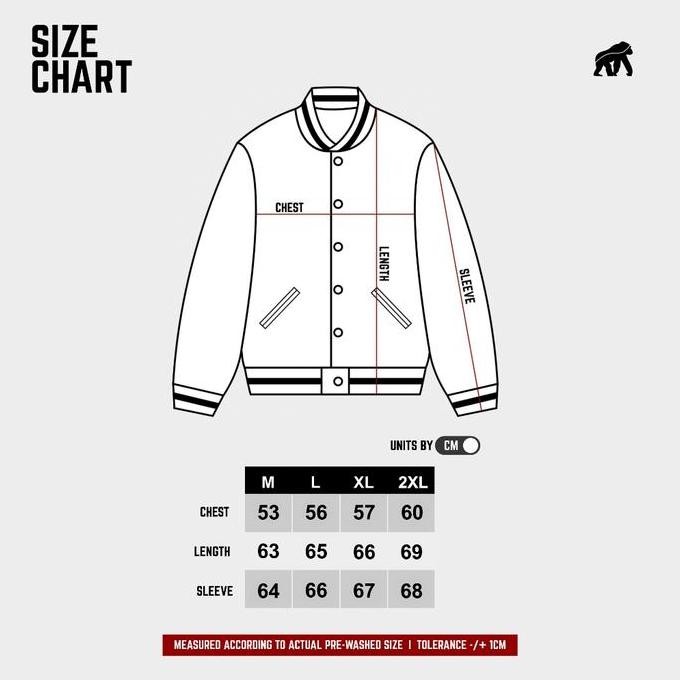 House Of Smith Tsm Jaket Varsity Fleece Pria - New Chamsity #5