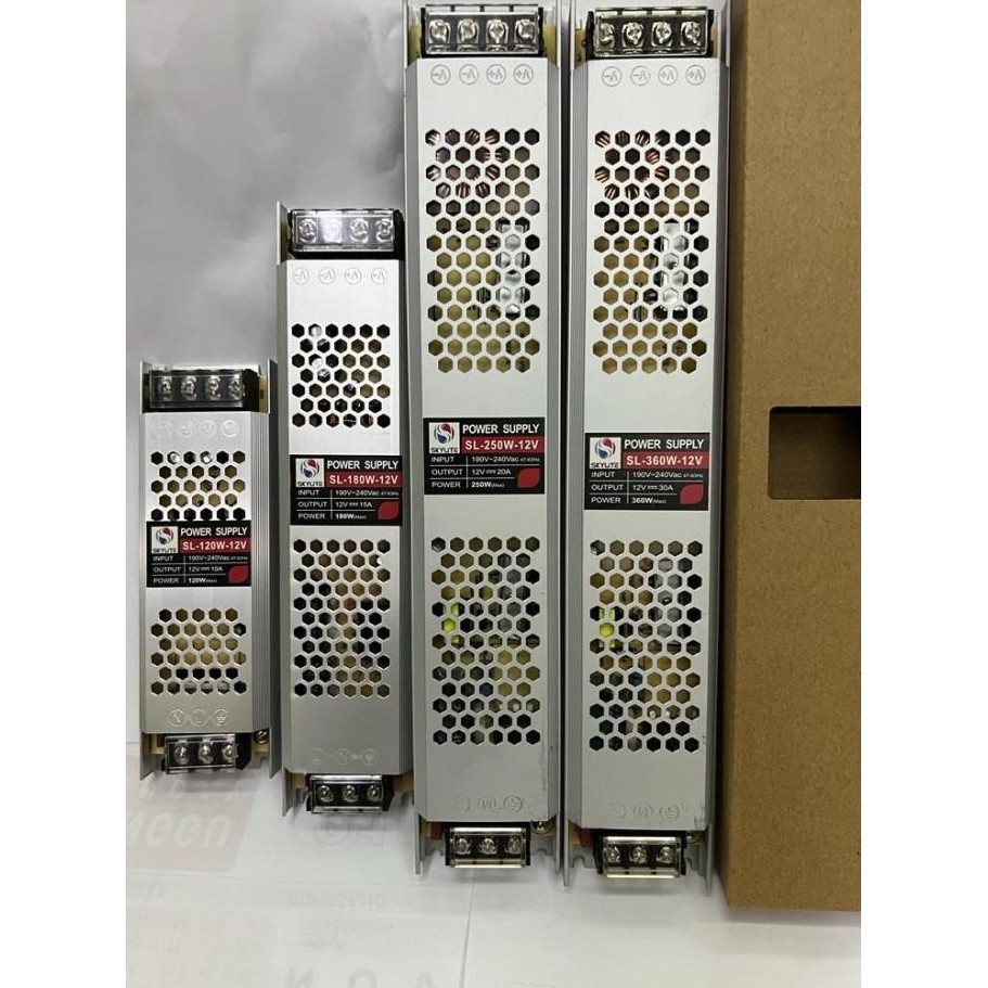 Diskon Trafo 10A 12Vdc Model Baru Slim